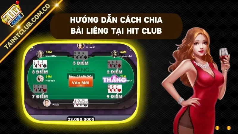 Mỗi người chơi liêng tại cổng game được chia 03 lá bài