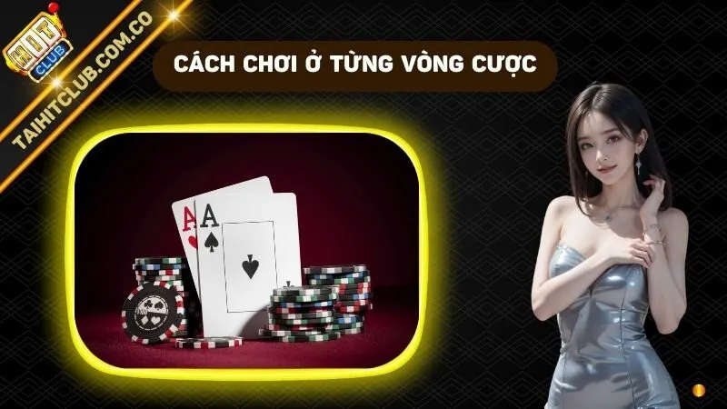 Cách chơi ở từng vòng cược khác nhau