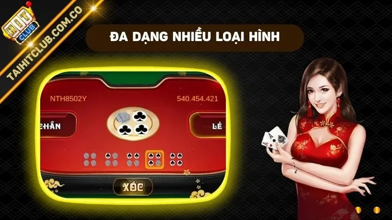 Đa dạng loại hình cá cược cho người tham gia