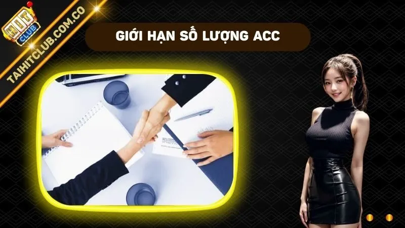 Cổng game giới hạn số lượng acc tạo