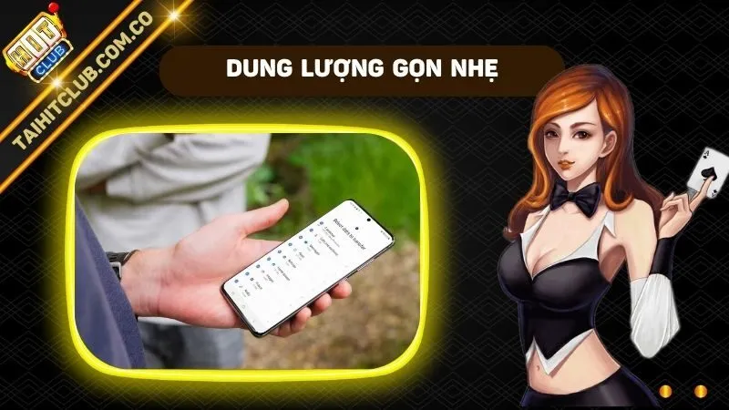 Không xảy ra hiện tượng giật lag nhờ dung lượng nhẹ