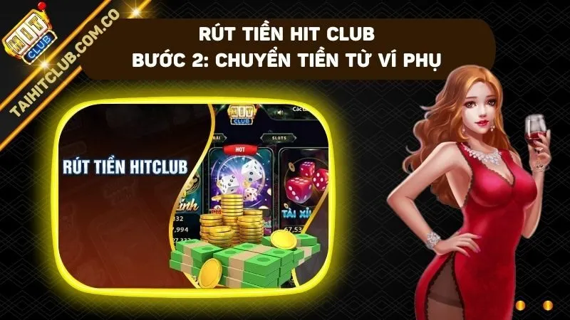 Người chơi cần thực hiện chuyển tiền từ ví phụ về ví chính của trang cược