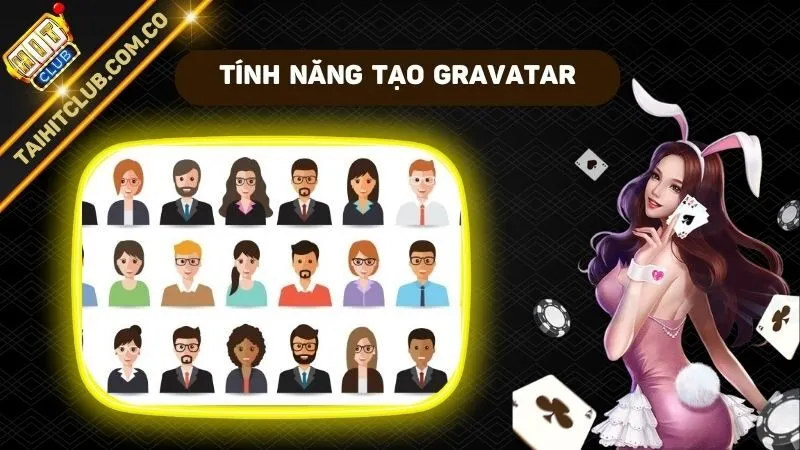 Gravatar đa dạng và vô cùng sinh động